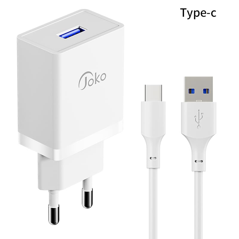 آداپتور شارژر 12 وات Joko ( اتصال با کابل micro)