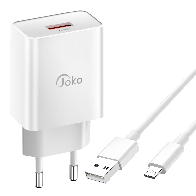 آداپتور شارژر 12 وات Joko ( اتصال با کابل micro)