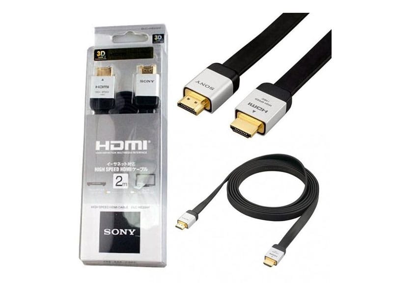 کابل HDMI سونی (Sony) طول 2 متر | انتقال تصویر پایدار، شفاف و بدون افت کیفیت
