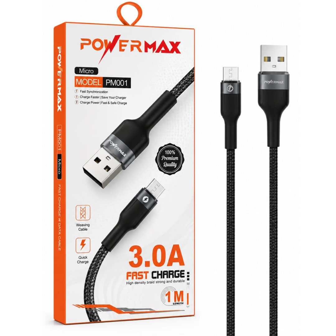 کابل میکرو روکش کنفی POWERMAX مدل PM001