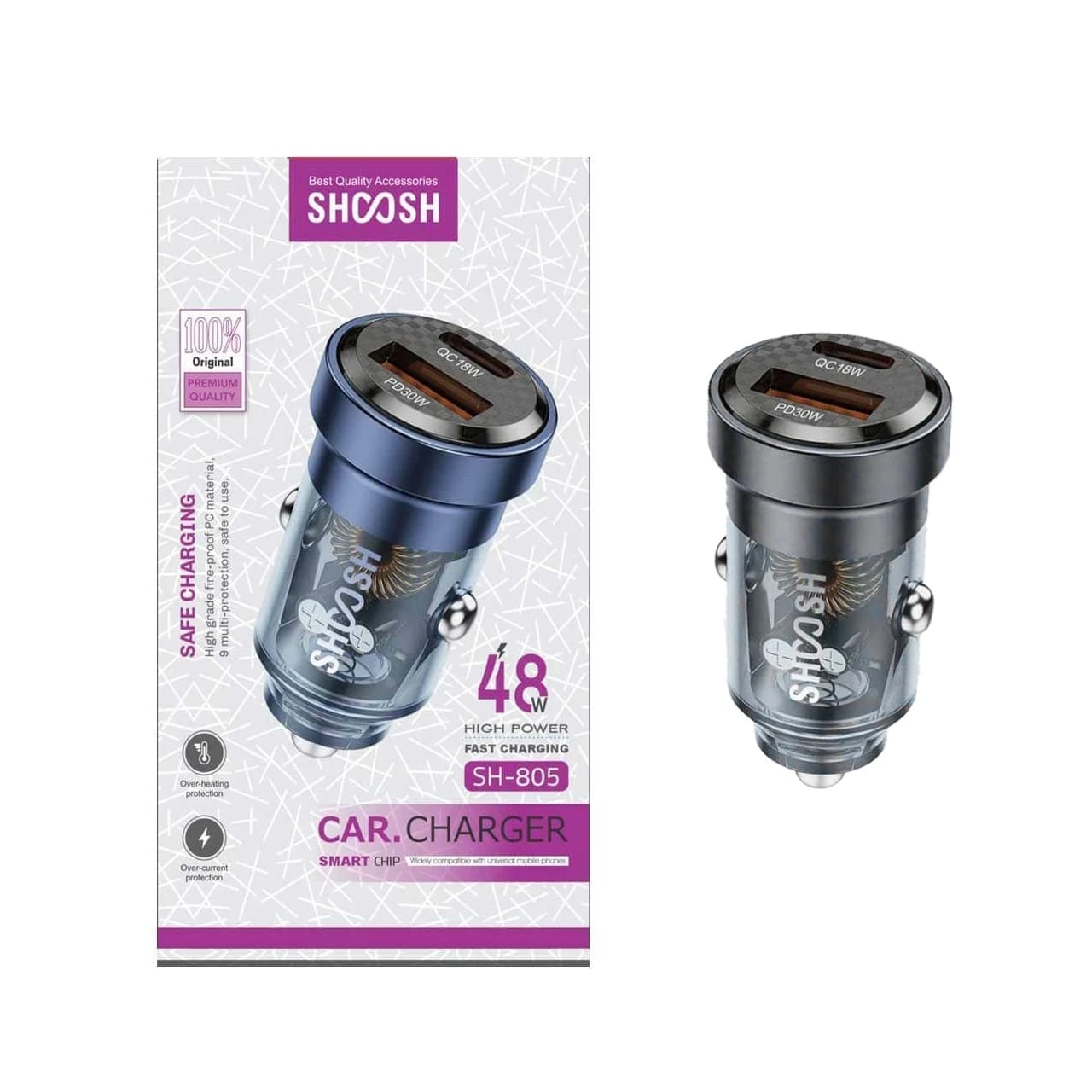شارژر فندکی SHOOSH مدل SH-805