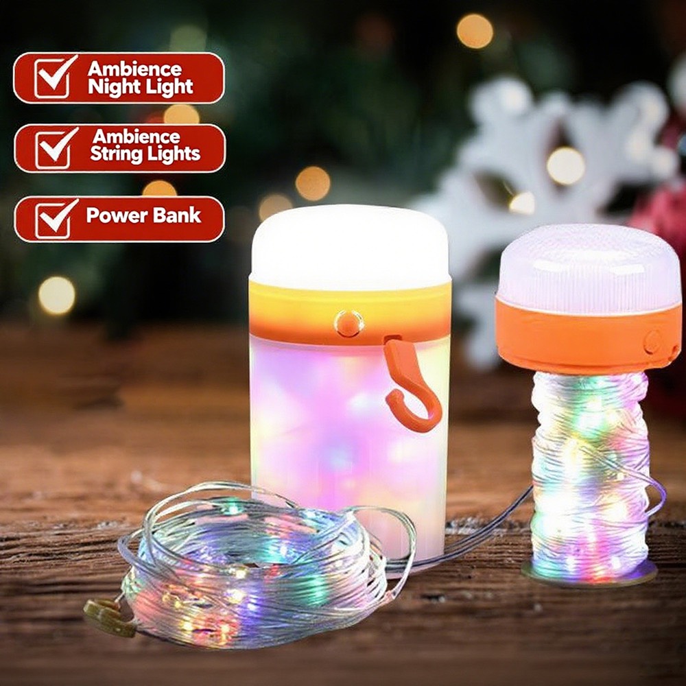 ریسه و چراغ شارژی LED BULB