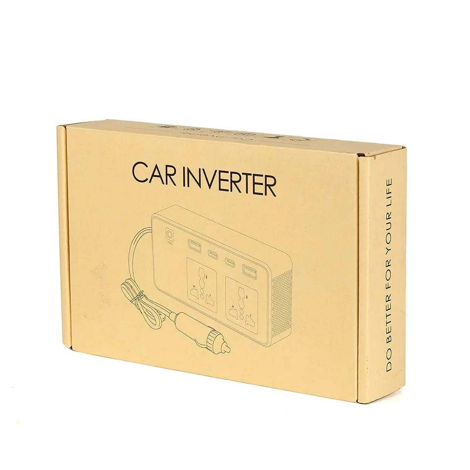 اینورتر فندکی خودرو 200 وات PD3.0 Smart Portable Inverter
