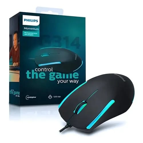 ماوس گیمینگ سیمی فیلیپس مدل G314