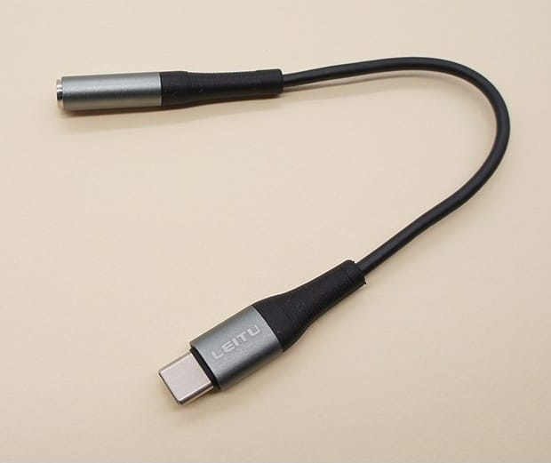 تبدیل Type C به جک ۳.۵ میلیمتری لیتو LEITU LA3